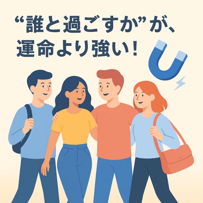 誰と過ごすかが運命より強い