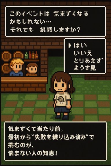 最初から「気まずくなる」前提で挑む