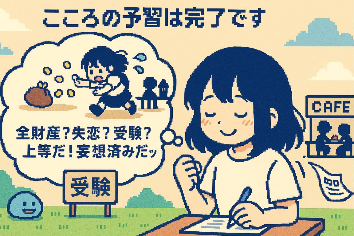 やる前に「最悪」を妄想しておくと、意外とビビらない