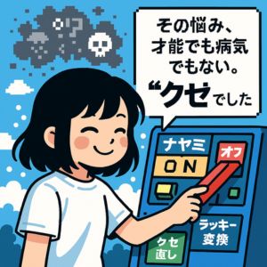 まとめ:その悩み、クセです。
